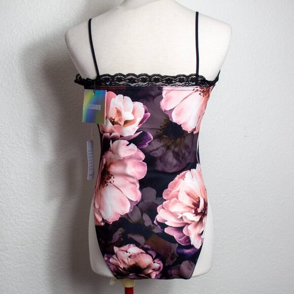 NWT Missguided Floral Bodysuit Size 4 - Picture 4 of 10